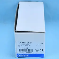 NEW OMRON E3S-CL2 DIFFUSE PHOTOELECTRIC SENSOR SWITCH FAST SHIP IN BOX E3SCL2