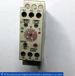 OMRON H3DR-P ANALOG SOLID-STATE TIMER H3DR 24VDC/AC RANGE 0.1SEC-120HRS