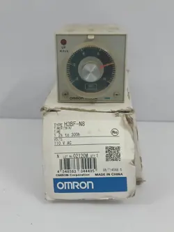 OMRON H3BA-8H-305 DELAY TIMER 5A 100/110/120V AC