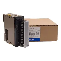 OMRON CJ1W-DA041 PLC ANALOG OUTPUT MODULE, 4-POINTS, 24VDC SUPPLY, DIN RAIL