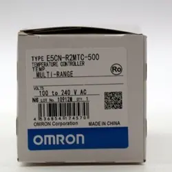 NEW IN BOX OMRON E5CN-R2MTC-500 TEMPERATURE CONTROLLER 100-240VAC E5CNR2MTC500