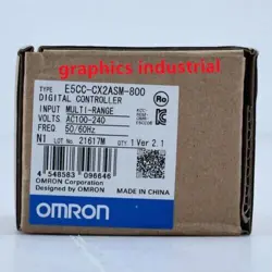 NEW OMRON E5CC-CX2ASM-800 TEMPERATURE CONTROLLER 50/60HZ E5CCCX2ASM800