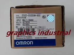 NEW OMRON TEMPERATURE CONTROLLER E5CC-CX2DSM-800 ACDC24V RELAY