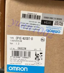 1PCS NEW OMRON CP1E-N20DT-D PROGRAMMABLE CONTROLLER FAST DELIVERY
