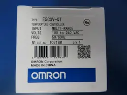 E5CSV-QT AC100-240 OMRON TEMPERATURE CONTROLLER 100-240 VAC 1/16 DIN VOLTAGE