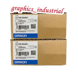 NEW IN BOX ORIGINAL OMRON CJ1W-DA041 PLC MODULE CJ1W-DA041