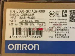 1PCS BRAND NEW OMRON E5GC-QX1A6M-000 DIGITAL TEMPERATURE CONTROLLER