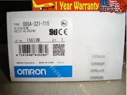 1PC OMRON G9SA-321-T15 SAFETY RELAY AC/DC24V G9SA321T15 NEW FAST SHIPPING