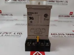 OMRON H3BA-8H TIMER MODULE WITH BASE 5A 250VAC 18580