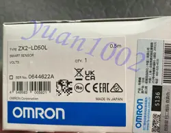1PCS NEW OMRON ZX2-LD50L LASER DISPLACEMENT SENSOR FAST DELIVERY