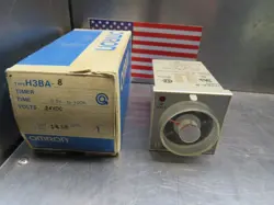 OMRON H3BA-8 TIMER 24VDC 0.5S-100H