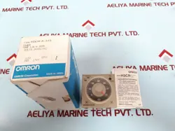 OMRON H3CR-A-315 TIMER 24VDC/AC 50/60HZ CONTACT 5A 250VAC