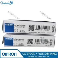 OMRON NX-RS1201 LOADCELL INPUT UNIT NXRS1201 NEW ORIGINAL EXPEDITED SHIPPING