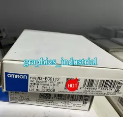 NEW ORIGINAL OMRON PLC ANALOG OUTPUT UNIT NX-EC0112