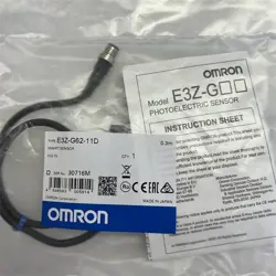  OMRON E3Z-G62-11D PHOTOELECTRIC SWITCH E3ZG6211D FREE SHIPPING 1PC NEW