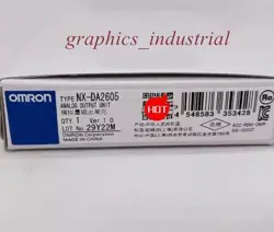 NEW ORIGINAL OMRON NX-DA2605 ANALOG OUTPUT UNIT NX-DA2605 NX-DA2605