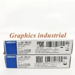 1PCS  NEW IN BOX ORIGINAL OMRON NX-TBA162 TERMINAL BLOCK UNIT NX-TBA162