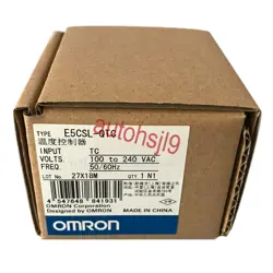 OMRON E5CSL-QTC 100-240V TEMPERATURE CONTROLLER NEW IN BOX FREE SHIPPING
