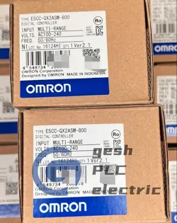 NEW IN BOX OMRON E5CC-QX2ASM-800 TEMPERATURE CONTROLLER 100-240VAC FAST SHIPPING