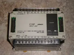 OMRON C16P-ID-A PLC INPUT UNIT, 30 DAY WARRANTY