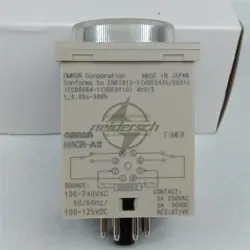 ONE NEW OMRON H3CR-A8 TIMER,8 PIN,100-240VAC,100-125VDC