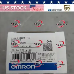 1PC NEW OMRON H3CR-F8 PLC TIMER 100-240V AC 6 MONTH WARRANTY FREE SHIP