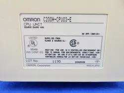 CPU UNIT 24VDC