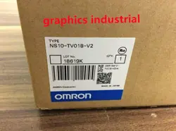 ORIGINAL OMRON NS10-TV01B-V2 TOUCH SCREEN PROGRAMMABLE TERMINAL  IN BOX