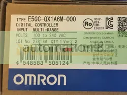 NEW OMRON E5GC-QX1A6M-000 DIGITAL TEMPERATURE CONTROLLER