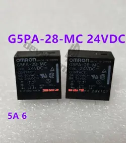 ONE G5PA-28-MC-24VDC 6PIN OMRON RELAY NEW EXPEDITED SHIPPING #Y