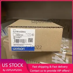 OMRON CJ1W-AD04U PLC MODULE CJ1WAD04U NEW IN BOX FAST SHIP 1PCS