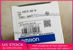 ONE OMRON TIMER H5CX-AD-N 12-24VDC NEW IN BOX H5CXADN