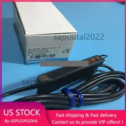 1PC NEW OMRON FIBER E3X-DA11SE-S OPTIC AMPLIFIER E3XDA11SES 1 YEAR WARRANTY