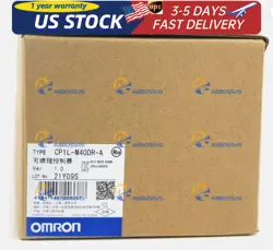 1PC BRAND NEW OMRON CP1L-M40DR-A PLC MODULE FAST SHIPPING