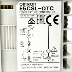 E5CSL-QTC TEMPERATURE CONTROLLER
