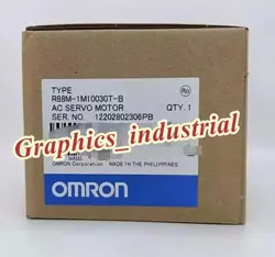 NEW GENUINE OMRON R88M-1M10030T-B AC SERVO MOTOR R88M-1M10030T-B IN BOX