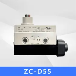 OMRON ZC-D55 ZCD55 CLOSE SWITCH PIN PLUNGER PROGRAMMABLE CONTROLLER MODULE