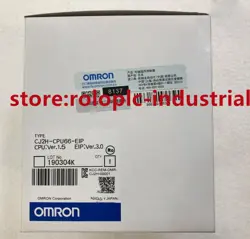 NEW IN BOX ORIGINAL OMRON CJ2H-CPU66-EIP PLC MODULE CJ2H-CPU66-EIP