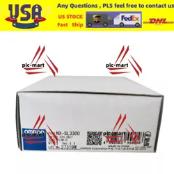 1PC  NEW OMRON NX-SL3300 SAFETY CPU UNIT NXSL3300 NEW FACTORY SEALED FREE SHIP