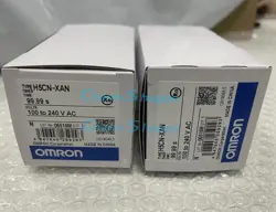 ORIGINAL OMRON H5CN-XAN 100-240VAC H5CNXAN IN BOX DIGITAL LED TIMER 1PCS
