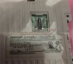 1PCS USED OMRON PLC CPM2C-10CDR-D TESTED