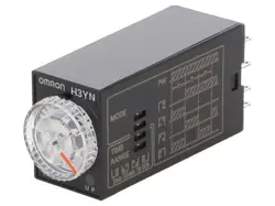 0.1MIN-10H DPDT 250VAC/5A
