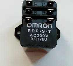 1PC NEW OMRON RDR-S-T FUSE SWITCH AC 200V RDR-S-T