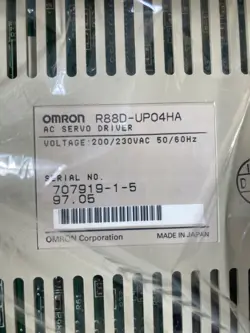 OMRON R88D-UPO4HA DIFFERENT