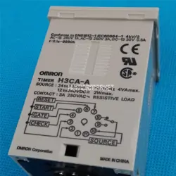 1PCS OMRON TIMER H3CA-A 24-240VAC/VDC