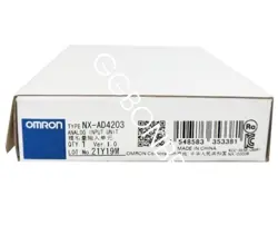 OMRON NX-AD4203 ANALOG INPUT UNIT NXAD4203 IN BOX BRAND NEW FEDEX OR DHL OR UPS