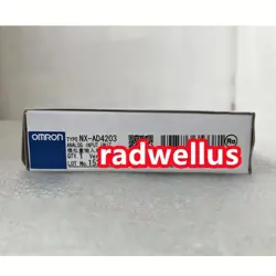 ORIGINAL OMRON NX-AD4203 ANALOG INPUT UNIT NX-AD4203 NEW IN BOX NX-AD4203