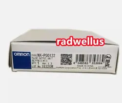 ORIGINAL OMRON NX-PG0122 SERIES PULSE OUTPUT UNIT NX-PG0122 MODULE NEW IN BOX