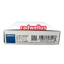ORIGINAL OMRON NX-AD3203 ANALOG INPUT UNIT NX-AD3203 MODULE NEW IN BOX