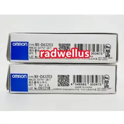 ORIGINAL OMRON NX-DA3203 PLC ANALOG OUTPUT UNIT NX-DA3203 MODULE NEW IN BOX